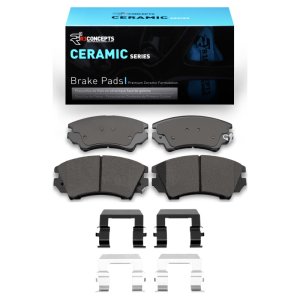 Chevrolet Caprice Brake Pads - Front - R1 Concepts - Ceramic - `10-`17